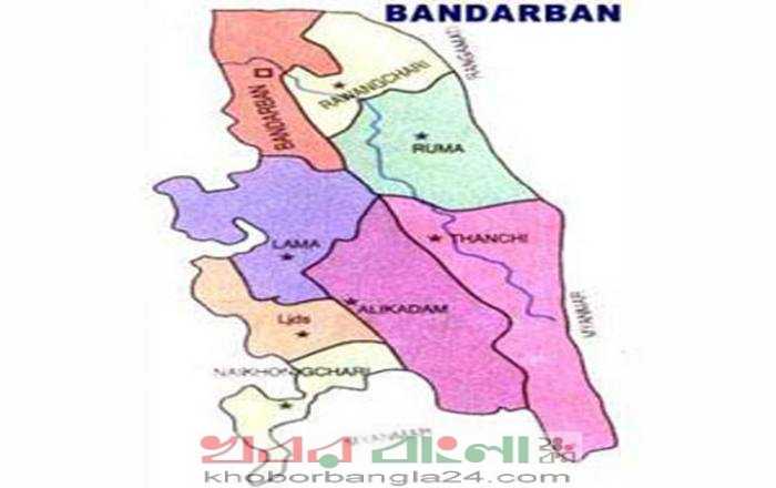 bandarban map