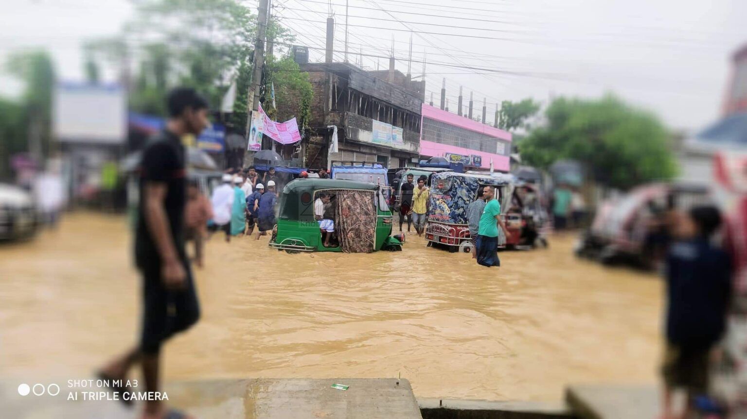 ঝিনাইগাতীতে পাহাড়ী ঢলে বিস্তীর্ণ এলাকা প্লাবিত:  ব্যপক ক্ষয়ক্ষতির আশঙ্কা!