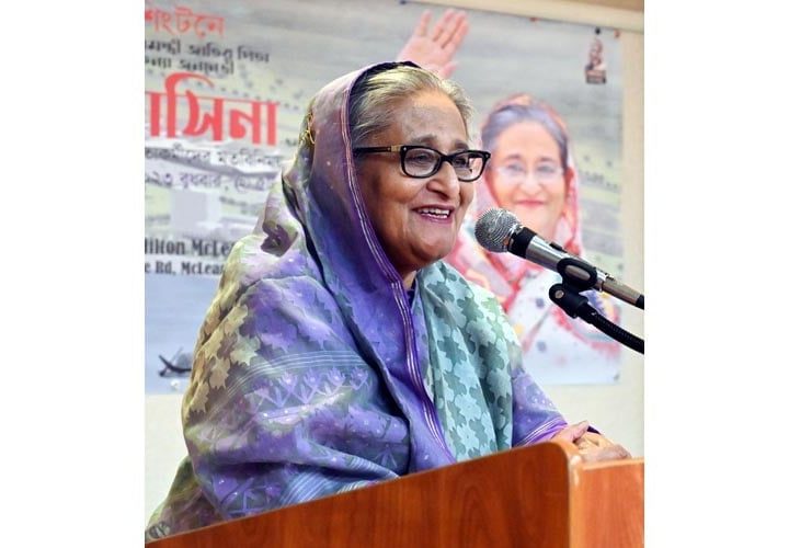 আওয়ামী ক্ষমতায় না থাকলে বাংলাদেশ অন্ধকারে ফিরে যাবে : প্রধানমন্ত্রী