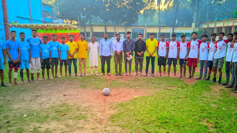 শ্রীবরদীতে মিনিবার ফুটবল টুর্নামেন্টের উদ্বোধন